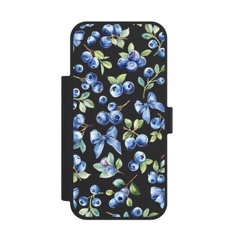 Apple iPhone 18 Pro Max NIVOflip Blaubeere Schleifen Transparent mit KI