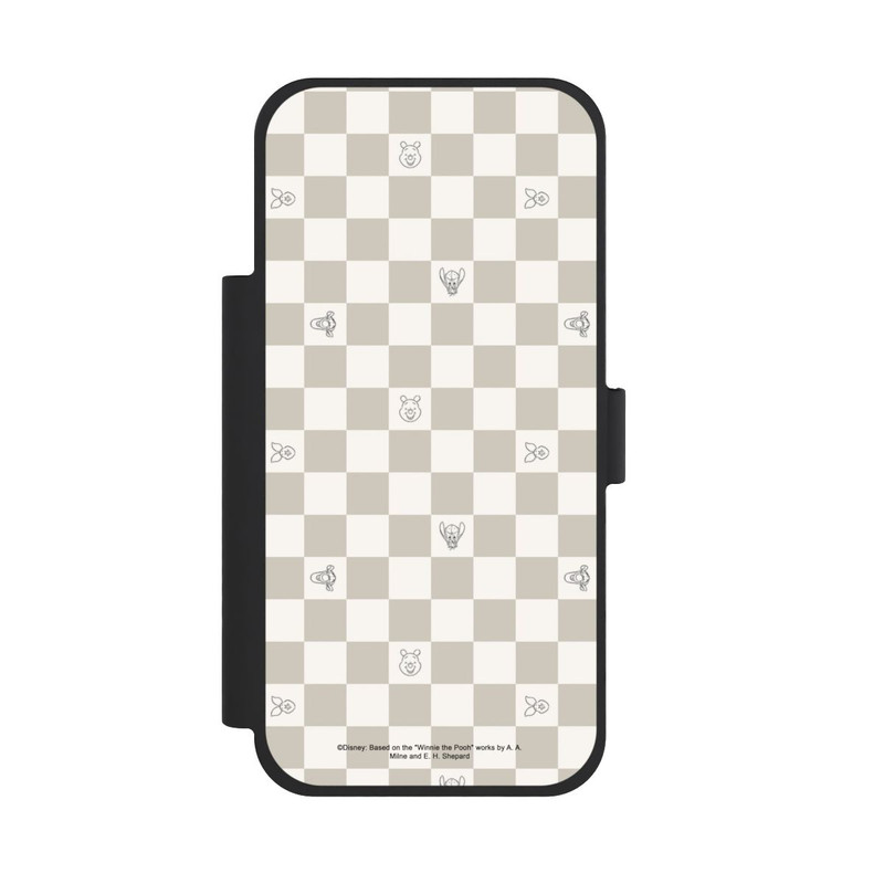 iPhone 18 Pro Max NIVOflip Winnie l'Ourson Beige à Carreaux