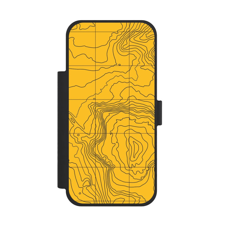 iPhone 18 Pro Max NIVOflip Berg gelbe Linien