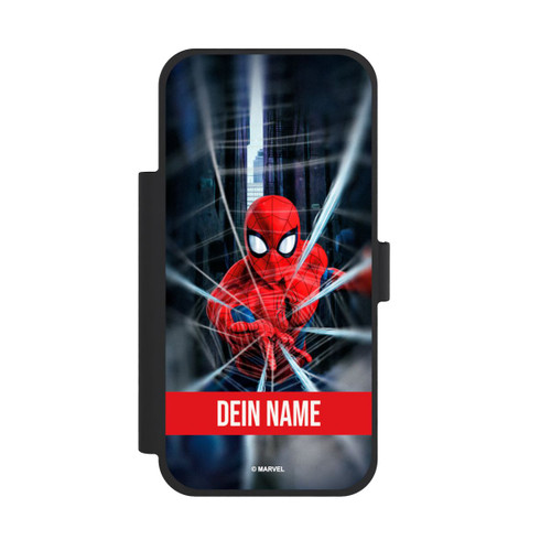 Apple iPhone 18 Pro Max NIVOflip Spiderman Webs in Action personnalisable