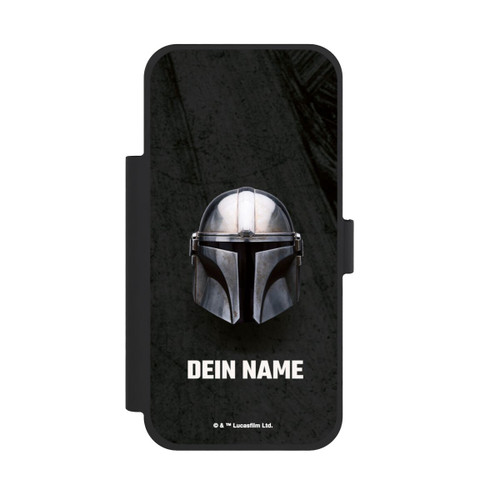 Apple iPhone 18 Pro Max NIVOflip Star Wars Mandalorian Black Helmet personnalisable