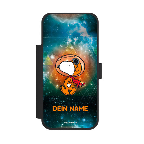 Apple iPhone 18 Pro Max NIVOflip Snoopy Voyageur de l'espace Personnalisable