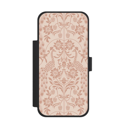 Apple iPhone 18 Pro Max NIVOflip Vintage Peacock Garden Arts and Crafts Floral