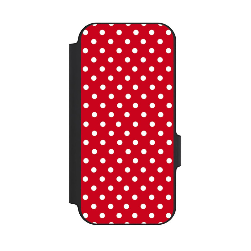Pixel 11 NIVOflip Confettis Blancs sur Fond Rouge