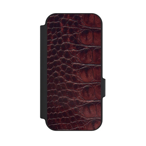 Google Pixel 11 NIVOflip Cuir de Crocodile