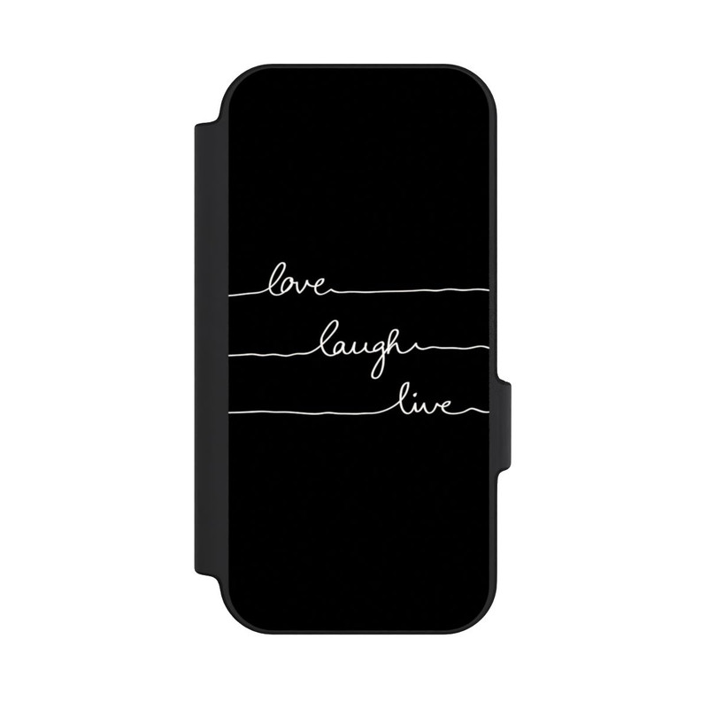 Pixel 11 NIVOflip Love Laugh Live blanc/noir