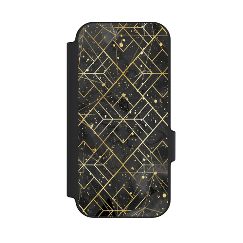 Google Pixel 11 NIVOflip Marbre Noir Motif de Maille