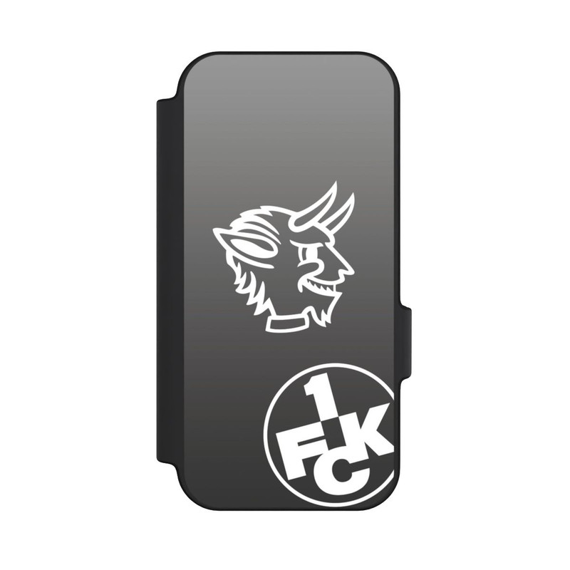 Pixel 11 NIVOflip Teufelskopf FCK auf Schwarz