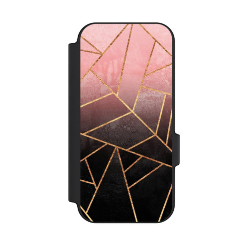 Google Pixel 11 NIVOflip Imprimé Pierre Or Rose Et Noir