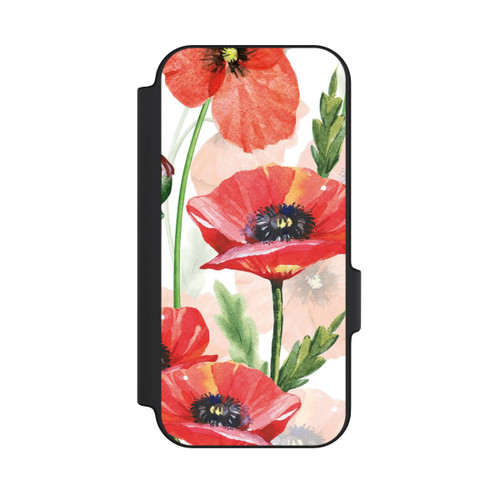 Google Pixel 11 NIVOflip Wasserfarbe Mohnblumen