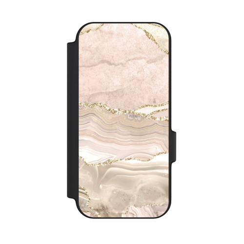 Google Pixel 11 NIVOflip Marmor rosa-goldene Streifen