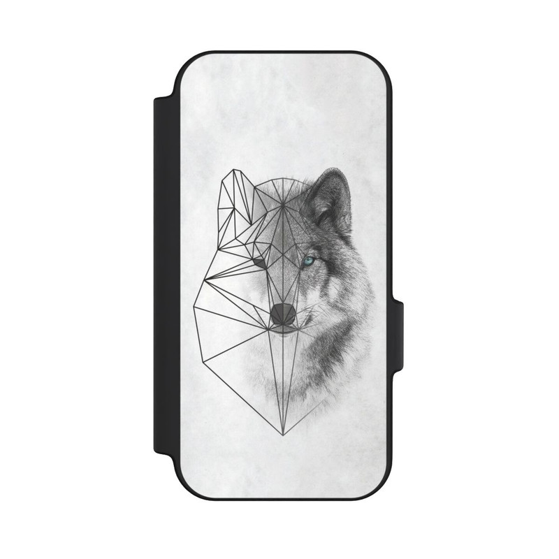Pixel 11 NIVOflip Polygonaler Wolf