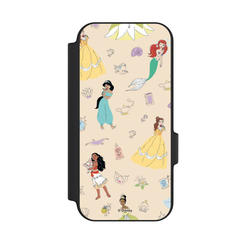 Google Pixel 11 NIVOflip Princess Pattern Beige Disney Princess