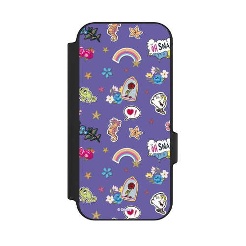 Google Pixel 11 NIVOflip Princess Pattern Purple Disney Princess