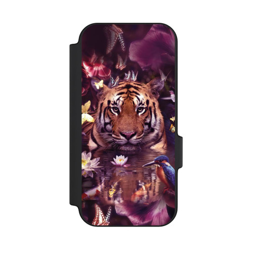 Google Pixel 11 NIVOflip Tiger Blumenrahmen