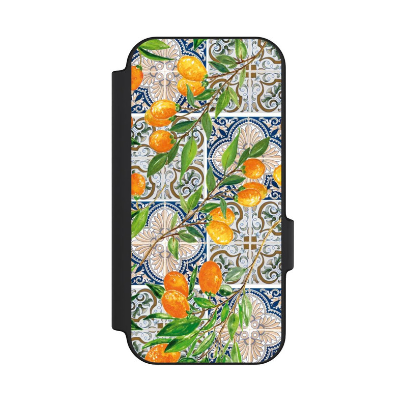 Pixel 11 NIVOflip Oranges Grecques Pattern