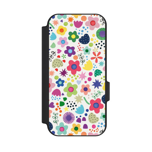 Google Pixel 11 NIVOflip Fleurs psychédéliques colorées