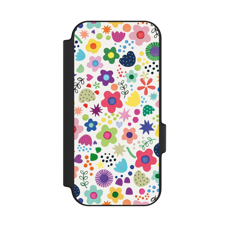 Pixel 11 NIVOflip Fleurs psychédéliques colorées