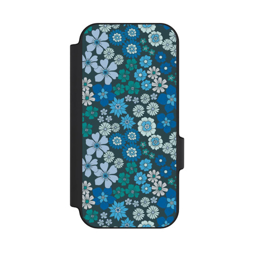 Google Pixel 11 NIVOflip Fleurs bleues DeinDesign