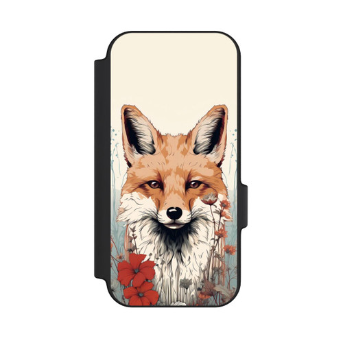 Google Pixel 11 NIVOflip Renard avec des fleurs