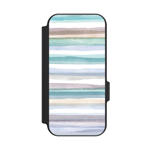 Google Pixel 11 NIVOflip Pastellfarbene Streifen Blau