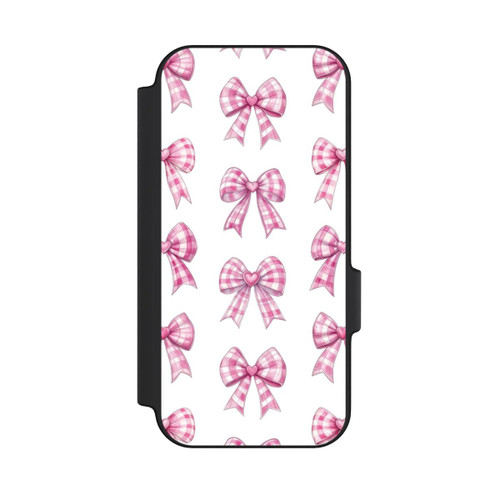 Google Pixel 11 NIVOflip Pink Gingham Hearts and Bows