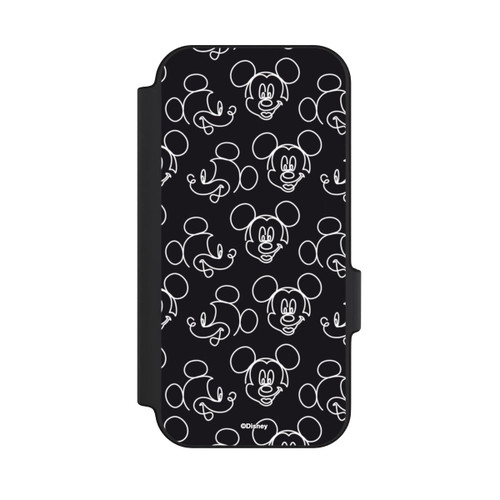 Google Pixel 11 NIVOflip Disney Mickey Faces Black Line Art Pattern
