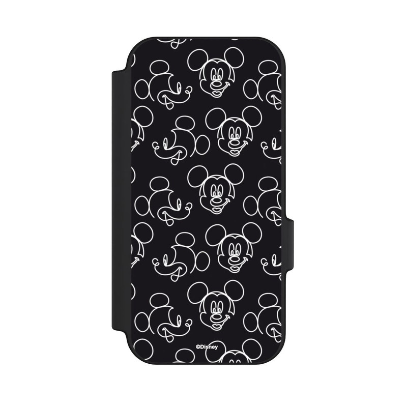 Pixel 11 NIVOflip Disney Mickey Faces Black Line Art Pattern