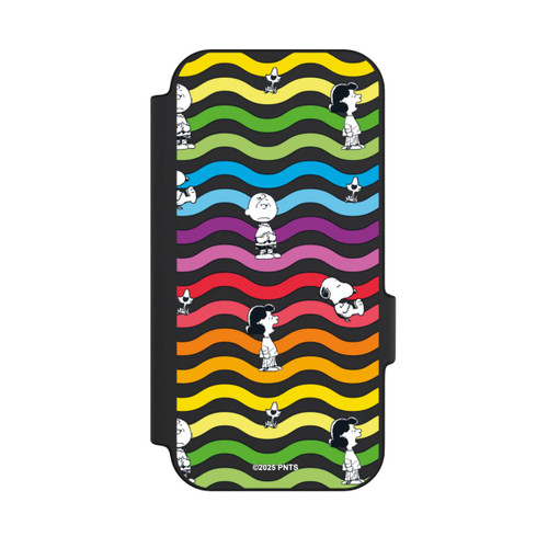 Google Pixel 11 NIVOflip Snoopy Pattern Rainbow Transparent