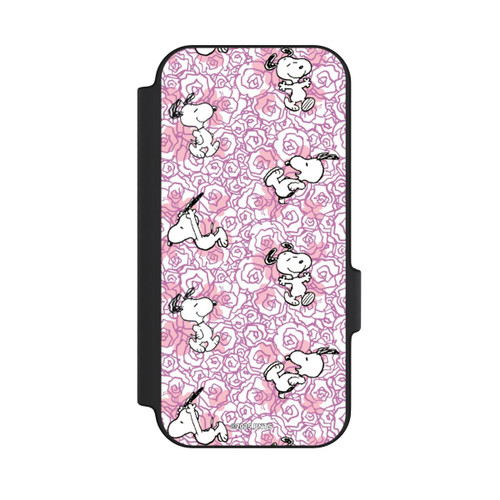 Google Pixel 11 NIVOflip Peanuts Pink Roses Pattern