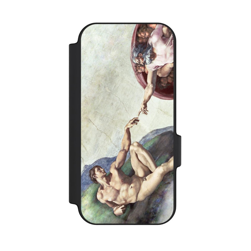 Pixel 11 NIVOflip Michelangelo Buonarroti Création d'Adam