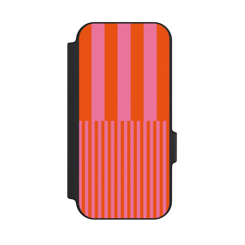 Pixel 11 NIVOflip Striped Pattern Pink Red