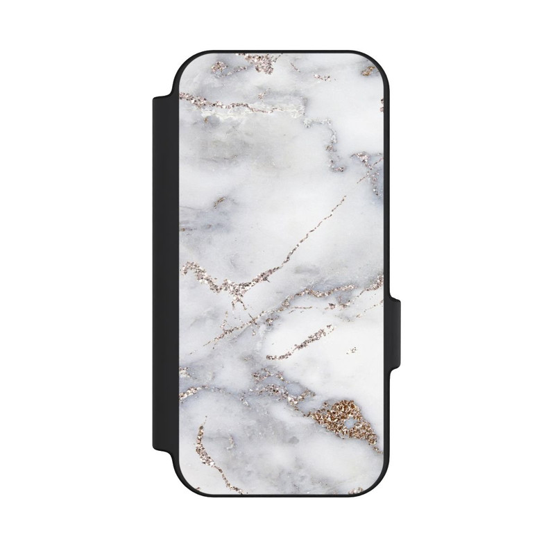 Pixel 11 Pro NIVOflip Silberglitzer Marmorlook
