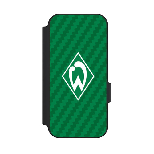 Google Pixel 11 Pro NIVOflip Carbonlook - Werder Bremen