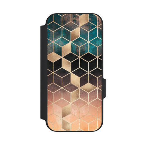 Google Pixel 11 Pro NIVOflip Cubes de rêve imprimé doré
