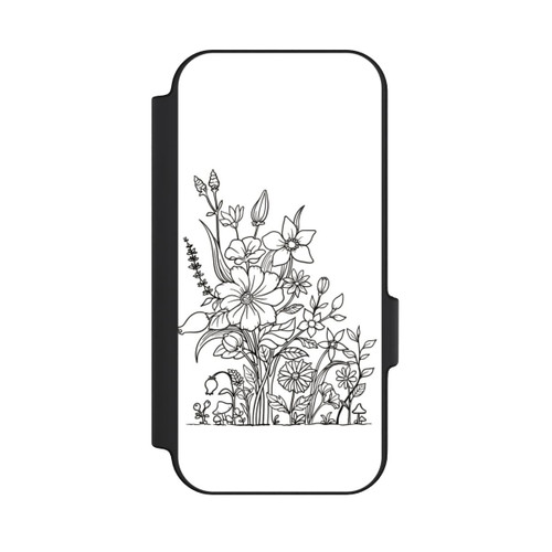 Google Pixel 11 Pro NIVOflip Flowers Line Art