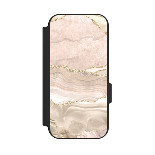 Google Pixel 11 Pro NIVOflip Marmor rosa-goldene Streifen