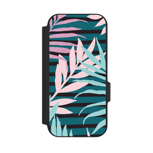 Google Pixel 11 Pro NIVOflip Pastel Jungle Leaves Pink Teal Seamless