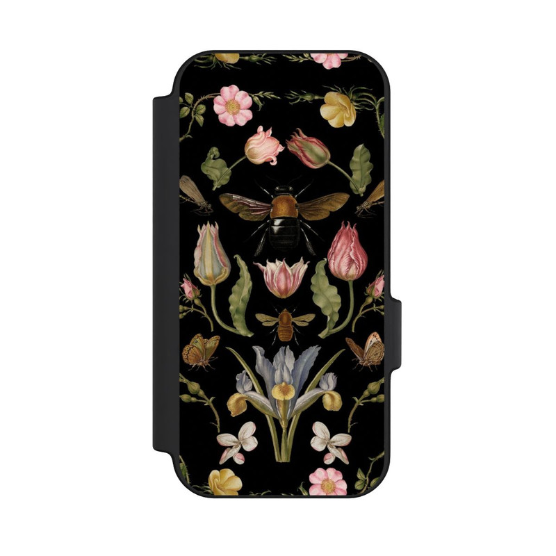 Pixel 11 Pro NIVOflip Wildblumen und Biene Schwarz