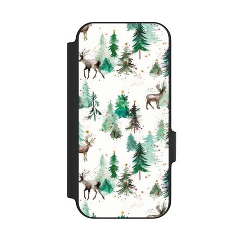 Google Pixel 11 Pro NIVOflip Cerfs et arbres de Noël d'hiver