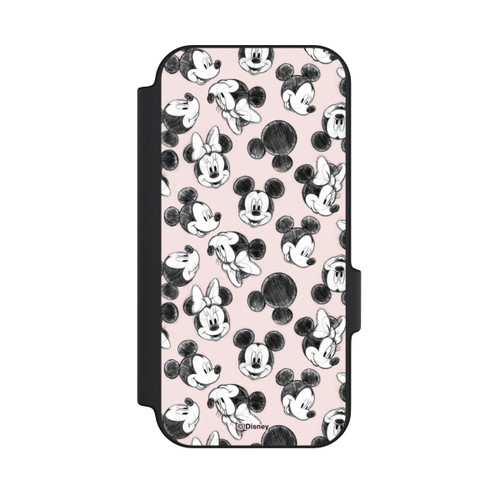 Google Pixel 11 Pro NIVOflip Minnie &amp; Mickey aux multiples visages rose