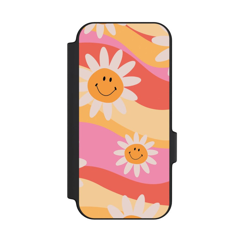 Pixel 11 Pro NIVOflip Retro Smiles Orange Colorful