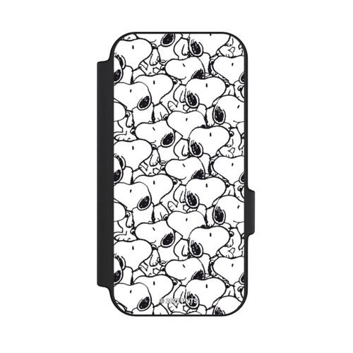 Google Pixel 11 Pro NIVOflip Snoopy Pattern Black And White
