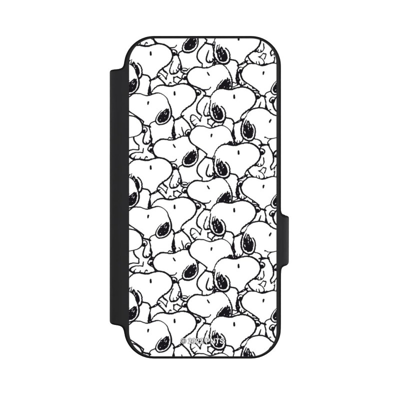 Pixel 11 Pro NIVOflip Snoopy Pattern Black And White