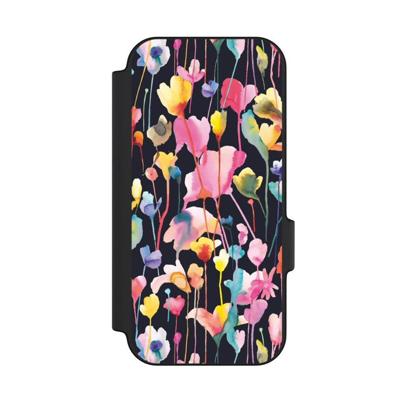 Pixel 11 Pro NIVOflip Fleurs sauvages Noir