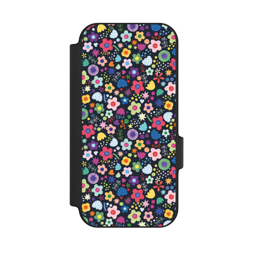 Google Pixel 11 Pro NIVOflip Psychedelic Flowers Multi Black