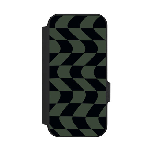 Google Pixel 11 Pro NIVOflip Checked Pattern Green Black