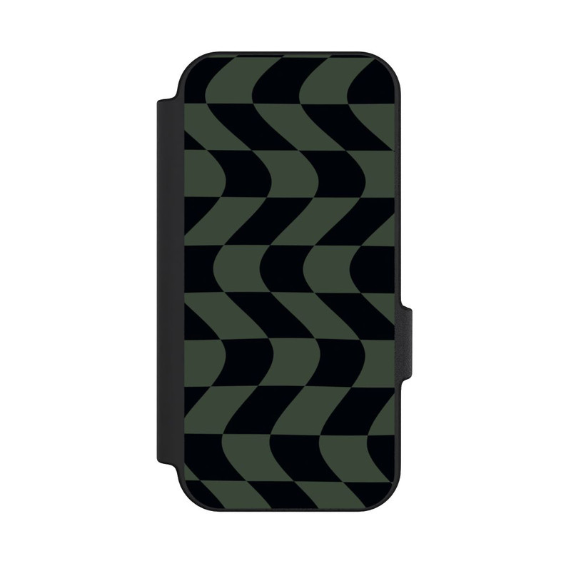 Pixel 11 Pro NIVOflip Checked Pattern Green Black