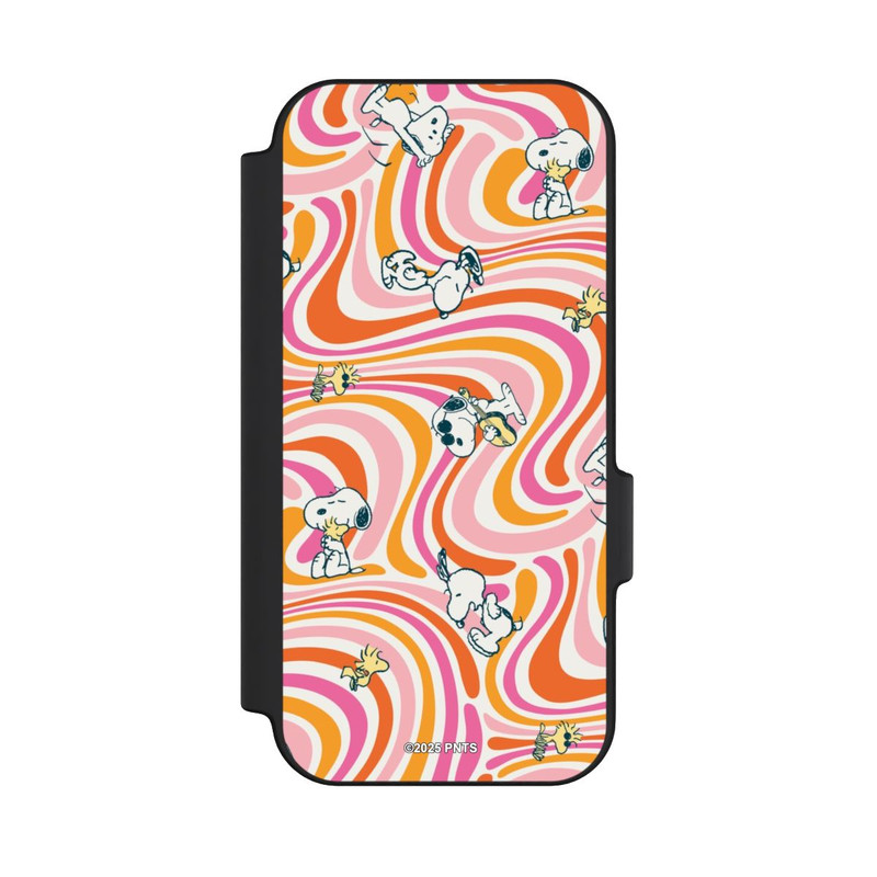 Pixel 11 Pro NIVOflip Peanuts Hippie Pattern Orange