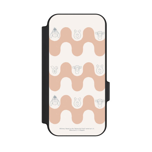 Google Pixel 11 Pro NIVOflip Winnie l'Ourson et ses Amis Motif Vagues Bohèmes